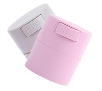 VALICLUD 2pcs Eyelash Glue Storage Jars Set with Sealing Lids, Lash Glue Holder Containers for Eyelash Extension Adhesive Organizing and Preserving Supplies