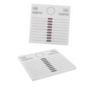 VALICLUD 2pcs Eyelash Grafting Tool Portable Acrylic Lash Display Pallet Enhanced Stability Efficiency for Eyelash Extensions for Salons Personal Use