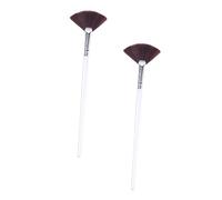 VALICLUD 2Pcs Facial Mask Brush Applicator Hair Makeup Tool for Masks Portable Skincare Application for Home and Travel Use