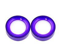 VALICLUD 2pcs Finger Wetting Aid Sponge Finger Moisteners Plastic Sponge Material Non-Slip Grip Purple Timesaving Efficiency for Counting Money Office Use by Financial Professionals