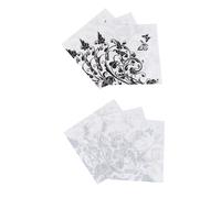 VALICLUD 2Pcs Floral Butterflies Printed Paper Napkins Disposable Party Cocktail Tissues for Weddings Garden Events Family Reunions and Celebrations