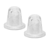 VALICLUD 2pcs Folding Umbrella Top Protector Caps Umbrella Repair Ends Easy to Attach Replacement Pole Tips Weather-resistant Cover Accessories