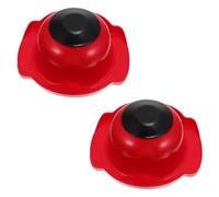 VALICLUD 2Pcs Food Safety Holder Finger Protective Tool for Vegetable Cutting Multi Function Cut Kitchen Guard for Potato Onion Cheese Prep