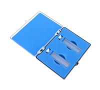 VALICLUD 2pcs Glass Cuvette High Transparency Standard Laboratory Cells for Spectrophotometer Use Practical Chemical Pharmaceutical Applications