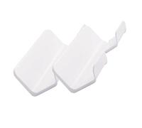 VALICLUD 2pcs Hair Dryer Wall Holder Stylish Bathroom Storage Rack for Easy Installation No Punching Required for Home Barbershop and Makeup Rooms