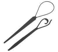VALICLUD 2pcs Hair Loop Braiding Tools Acrylic Hair Styling Accessories for Women Teens Portable French Braid Makers for Quick Hairstyles