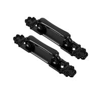 VALICLUD 2pcs Heavy Duty Barn Door Handles Rustic Metal Furniture Pulls for Doors Easy Install Vintage Style for Interior Exterior
