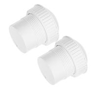 VALICLUD 2pcs High Sensitivity Human Detection Switch Case with Light Activation Sensor Shade Sturdy Plastic Housing for Outdoor Security and Home Lighting Smart Motion Sensor Cover for