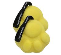 VALICLUD 2Pcs Honeycomb Back Sponge Brush Lovely Bathing Scrubber for Shower Ergonomic Body Exfoliator for Men and Women Deep Skin Cleanser Comfortable Daily Use