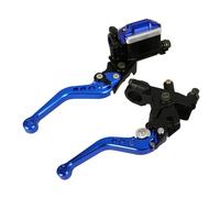 VALICLUD 2pcs Hydraulic Motorcycle Brake Lever Adjustable Aluminum Alloy Handlebar Brake and Clutch Levers Replacement for Motorbike Safety and Control