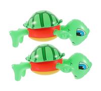 VALICLUD 2pcs Inflatable PVC Turtle Balloons for Pool Party Decor Lifelike Aquatic Animal Cartoon-themed Photo Props Fun Party Accessories for Adults