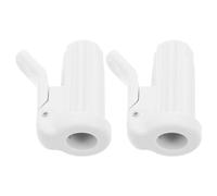 VALICLUD 2pcs Infusion Stand Clamp for Patient Room and Veterinary Clinic, Plastic Material Easy Press Knob and 20mm Hole Diameter, Adapts to Varied Iv Stand Models and Shields from Harsh