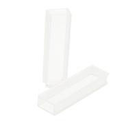 VALICLUD 2pcs Laboratory Cuvette Path Accurate Reading Standard Micro Cuvettes for -vis Spectrophotometer Chemical Analysis Experiment