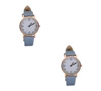 VALICLUD 2pcs Ladies Wrist Watches UK Watch for Women Fashionable Comfortable Durable