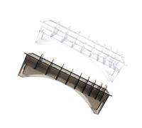 VALICLUD 2pcs Limit Comb Organizer Hair Clipper Storage Case Durable Hair Tools Carrying Box for Salon Home Grooming Essentials Maximizes Space Utilization