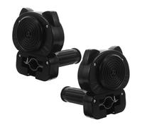 VALICLUD 2pcs Loud Bike Horn Waterproof Plastic and Rubber Build, Wide Handlebar Compatibility, for Trails and Travel, Sturdy Damp Resistant Sound Box for Scooters and Tricycles