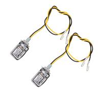 VALICLUD 2pcs Motorcycle Turn Indicators Motorcycle Running Lamp Turn Light for Scooter Mini Blinkers Indicators Light Motorbike Signal Lamp