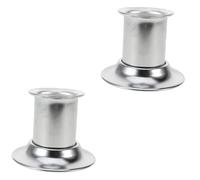 VALICLUD 2pcs Moxa Roll Fire Extinguisher Base Moxa Stick Holder Safe Reliable Extinguisher Cap Easy to Clean Portable Design for Convenient Use