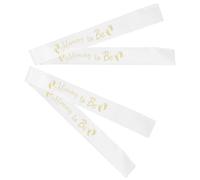 VALICLUD 2pcs Mum Sash Elegant Satin Ribbon Maternity Shower Party Decorations Pregnancy Sash Set for Expecting Mom