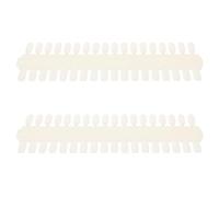 VALICLUD 2PCS Nail Polish Display Board with Natural Color Tips Single-sided Nail Art Practice Palette for Professional Salon Use Efficient Color Chart for Gel Polish