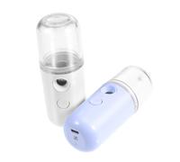 VALICLUD 2pcs Nano Facial Mist Sprayer Usb Charging Portable Face Humidifier Deep Hydration Skin Moisturizer Device for Daily Skincare and Travel Use