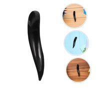 VALICLUD 2pcs Natural Horn Meridian Massage Tool Manual Acupuncture Pen with Precision Tip for Deep Tissue Facial Body Trigger Point Therapy Portable Gua Sha Massager for Neck Foot Back