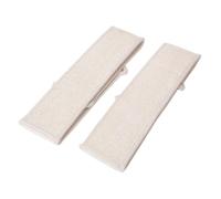 VALICLUD 2pcs Natural Loofah Bath Scrubbing Sponges for Shower Comfortable Exfoliating Durable Design for Circulation and Skin Health