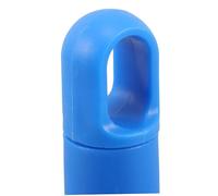 VALICLUD 2pcs Non-Slip Mop Handle End Caps PP Replacement Sleeves with Hanging for Flat Mop Rods Ergonomic Grips Compatible with Dustpan and Broom Sticks