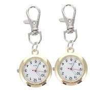 VALICLUD 2pcs Nurse Wall Watch Classic Pendant Watch Large Pocket Prop Steampunk Clock Pendant for Doctors and Nurses