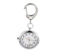 VALICLUD 2pcs Nurse Watch Hanging Fob Watch Carry on Backpack for Men Girl Sports Backpack for Women Keychain Pocket Watch Women Pocket Watch Number Stainless Steel Brooch