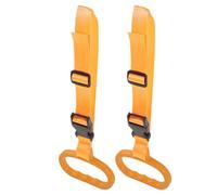 VALICLUD 2pcs Orange Car Assist Handles for Elderly, Pregnant Women, Disabled - Vehicle Support Grab Handles for Helping Getting of Car, Safety Hand Rails for Seniors and Mobility Aid