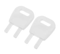 VALICLUD 2pcs Paper Dispenser Key for Toilet Roll Holders Plastic Spare Key for Commercial Toilet Paper Backup Replacement Tool to Reduce Waste and Ensure Smooth Use