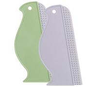 VALICLUD 2pcs Penguin Shaped Window Cleaner Squeegee with Anti-slip Handle, Efficient Cleaning Tool Made of Hips and Tpr for Cleaning Desktops and Other Surfaces in Home and Bathroom