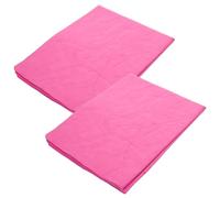 VALICLUD 2pcs Pet Pva Quick Dry Bath Towels Super Absorbent Hair Drying Cloth for Dogs and Cats Pink Microfiber Grooming Towels for Home and Travel