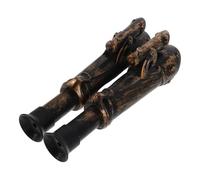 VALICLUD 2pcs Pirate Monocular Telescope: Portable Retractable Monocular For Kids Role Play Treasure Hunt Games And Cosplay Accessories No Lenses