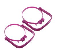 VALICLUD 2Pcs Plastic Handle for 1-2L Glass Pickle Jar, Water Jug Lifting Handle Replacement Grip, Wide Mouth Jar Attachment for Easy Carrying and Food Storage