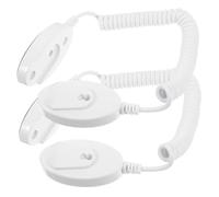 VALICLUD 2pcs Portable Remote Control Security Cable Leash Anti-lost Self-adhesive Hook for Tv Remote Holders Easy Installation and Compact Design for Home Use