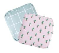 VALICLUD 2Pcs Portable Sanitary Napkin Storage Bags Menstrual Pad Pouches for Travel Compact Coin Card Organizer for Women The Go