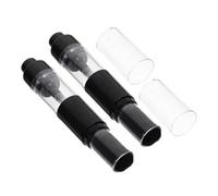 VALICLUD 2pcs Press-type Makeup Brush Reusable Travel Spray Applicator for Foundation Powder Powder Makeup Brush Loose Bottle Jar for Blending