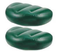 VALICLUD 2pcs PVC Fishing Seat Pad for Boat Use, Lightweight Green Cushion
