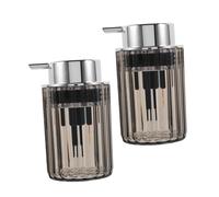 VALICLUD 2pcs Refillable Foam Soap Dispenser Liquid Dish Soap Shampoo Pump Bottles for Bathroom and Kitchen Leak-prevention Controlled Dispensing Versatile Use