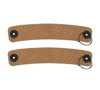 VALICLUD 2pcs Reusable Coffee Sleeve with Rope Binding Design, Pu Leather Adjustable Cup Sleeves that Prevent Hands from Being Heated, for Dining Tables and Coffee Shops