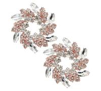 VALICLUD 2pcs Rhinestone Brooch Pin for Women Elegant Decorative Pin for Wedding Party Sweater Scarf Hat Backpack Sparkling Rhinestones Durable