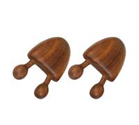 VALICLUD 2pcs Sandalwood Face and Scalp Massage Tools Kit, Handheld Wooden Acupoint Comb for Eye, Neck, Nose, and Body Therapy, Portable Spa and Travel Massager, 6x4cm