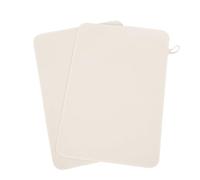VALICLUD 2pcs Sauna Sweat Room Cushion Sauna Mat Sauna Floor Mat Sauna Seat Cushion Sauna Accessories Sauna Cushion Heated Bath Floor Mat Sauna Footrest Pad Bench Cushion Cover Felt Beige