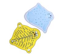 VALICLUD 2pcs Self-Adhesive Camera Lens Wrap Foldable Protective Cloth for DSLR Lens and Phone Compact Storage Pouch Portable Camera Protective Wrap with Closure for Travel and