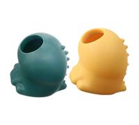 VALICLUD 2Pcs Silicone Egg Yolk Separator Kitchen Gadget Cartoon Egg White Separator for Baking Easy to Use and Store for Home and Bakery Cooking