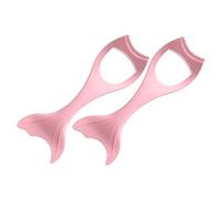 VALICLUD 2pcs Silicone Eyeliner Stencils Makeup Aid Mermaid Tail Shape Eye Makeup Tools for Women Eyeliner Applicator Tool Easy