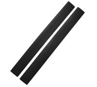 VALICLUD 2pcs Silicone Stove Gap Covers and Counter Gap Filler Heat-Resistant Cuttable Dishwasher Safe Black Kitchen Seal Strips for Kitchen Uses to Prevent Oil and Dirt