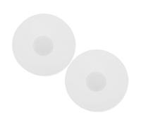 VALICLUD 2pcs Silicone Water Bottle Cap Stoppers Replacement Spill Stopper Plugs for Wide Mouth Belly Bottles Leakproof Plug Accessories